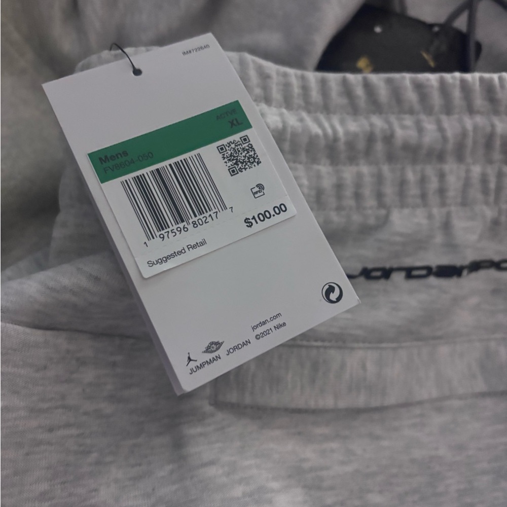 Jordan Gray Jumpman Hoodie and Sweatpants Set size XL - Picture 3 of 6